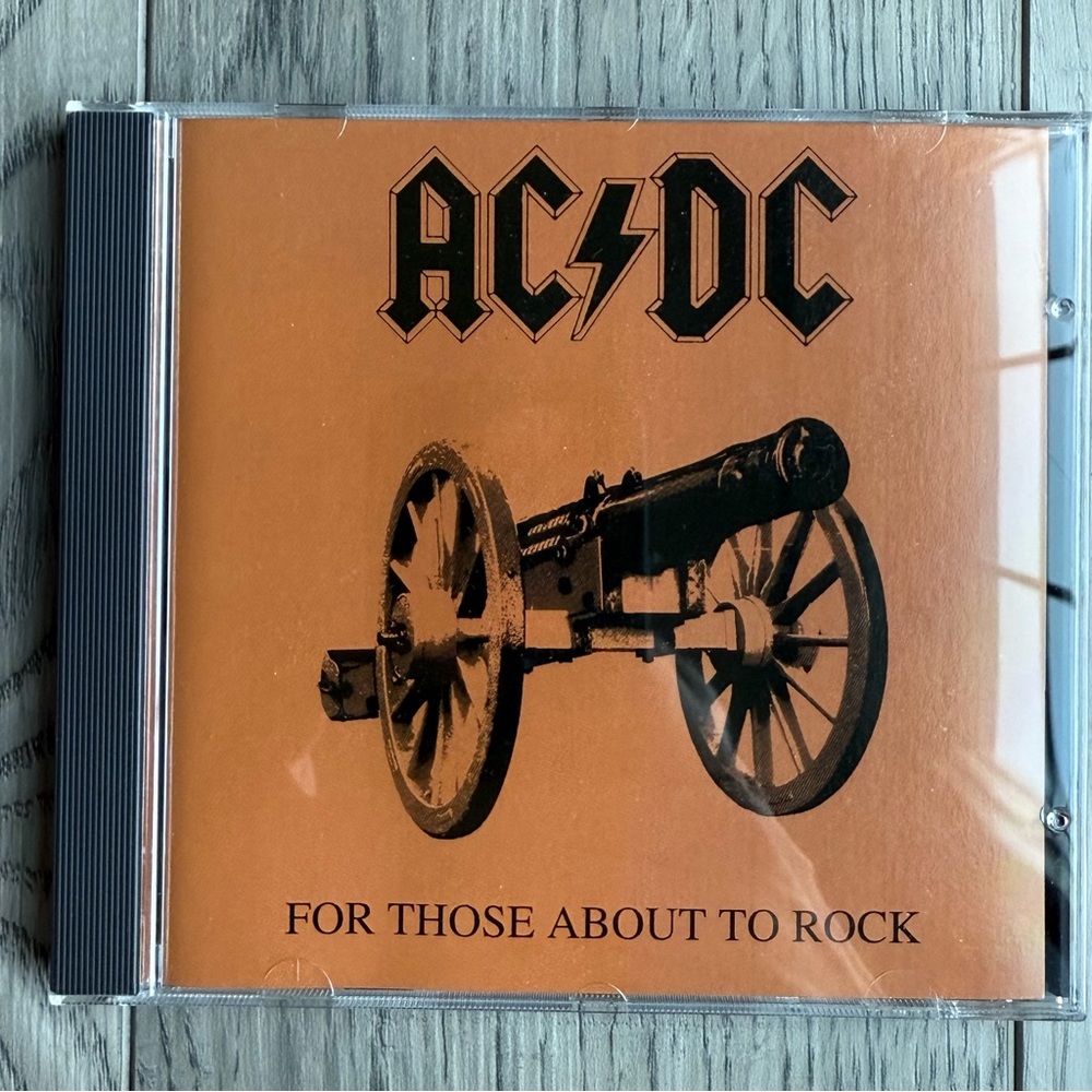 AC/DC For Those About To Rock CD 1994 Remaster